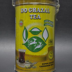 چای دو غزال، چای با عطر هل - قوطی فلزی