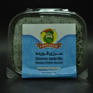 سبزی قورمه مارک پاپا وجی